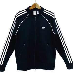 Adidas Primeblue SST track jacket with ribbed collard LARGE